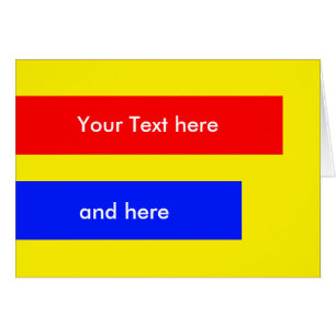 ONLY COLOR STRIPES - fire red royal blue