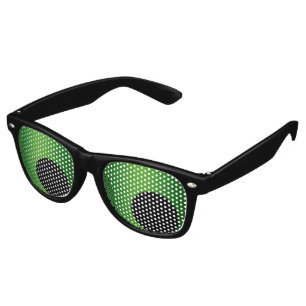 Only Colour Background - green gradient Retro Sunglasses