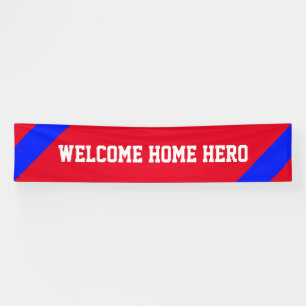 Only Colour royal blue & Words + your ideas Banner