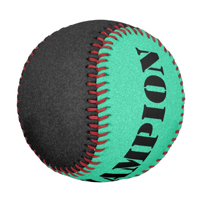 Only Colour splatter - black & mint Baseball (Angled)