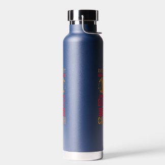 Only Few Can Finish Gym - Vintage Weightlifting Water Bottle
