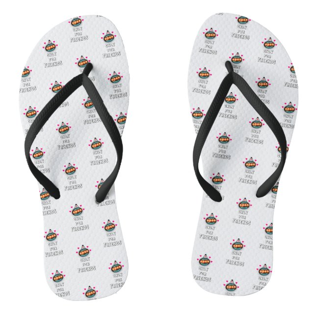 Only For Friends 30 Girls Boys Kid July Friendship Flip Flops (Footbed)