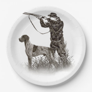 Only for real hunters paper plates 