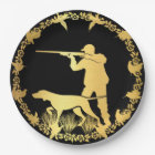 Only for real hunters paper plates 