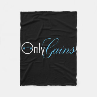 Only Gains Fitness Stainless Steel Insulated Barbe Fleece Blanket