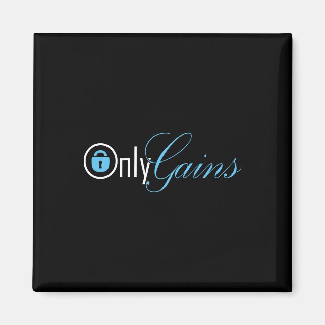 Only Gains Fitness Studio 1  Magnet (Front)