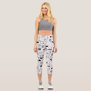 Only good vibes capri leggings