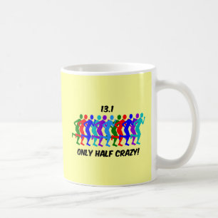 only half crazy coffee mug