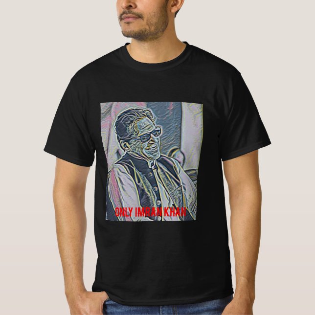 only imran khan T-Shirt (Front)