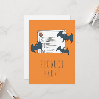 Only in Silicon Valley Greeting Card: ProductHaunt Card
