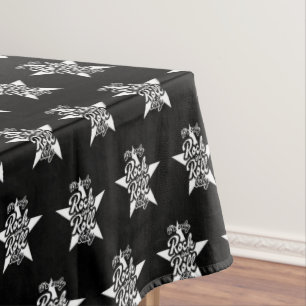 Only Its Rock and Roll Baby Tablecloth