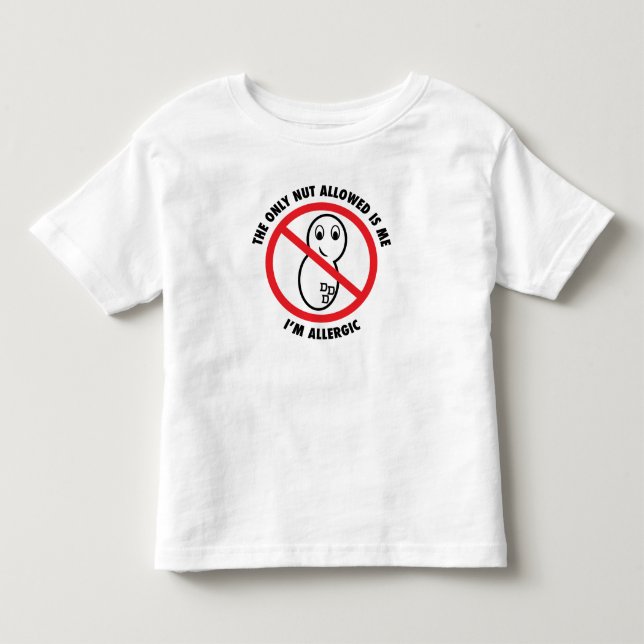 Only-Nut-Allowed Toddler T-Shirt (Front)