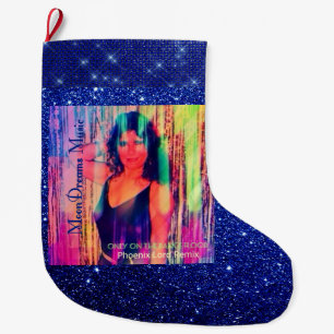 Only on the Dance Floor Remix  Large Christmas Stocking