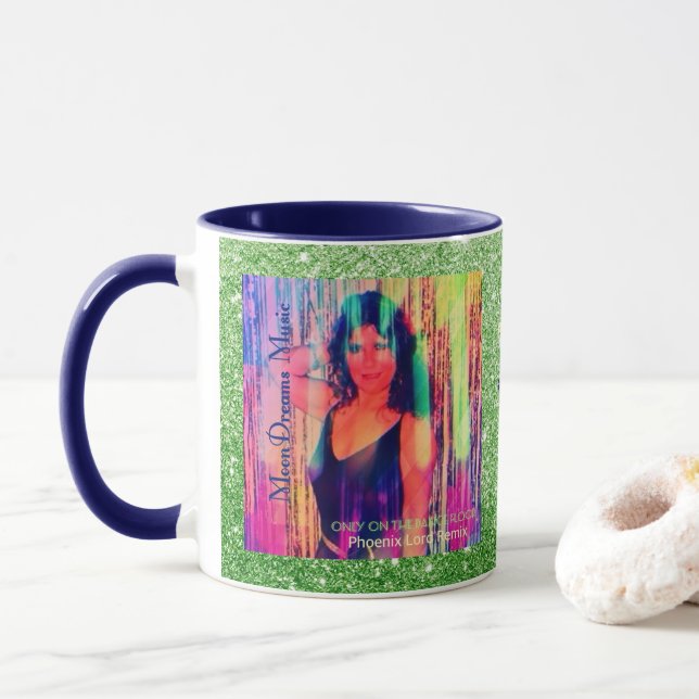 Only on the Dance Floor Remix  Mug (With Donut)