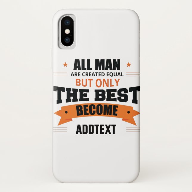 Only the best become... Case-Mate iPhone case (Back)
