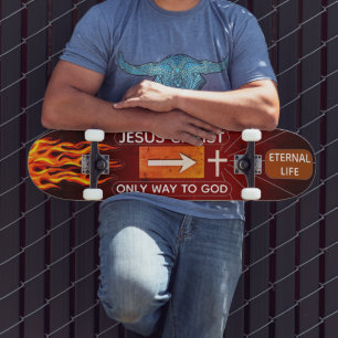 Only Way to God Skateboard