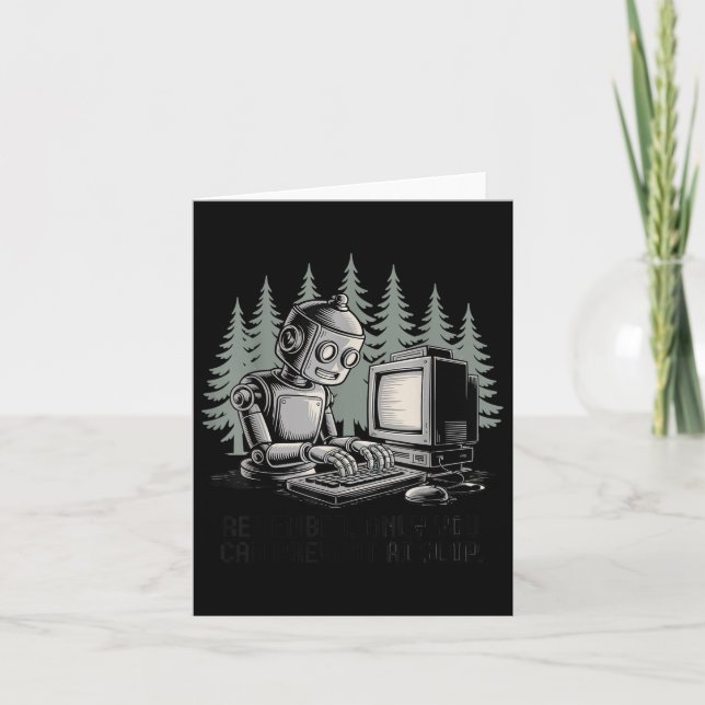 Only You Can Prevent Ai Slop  Card (Front)