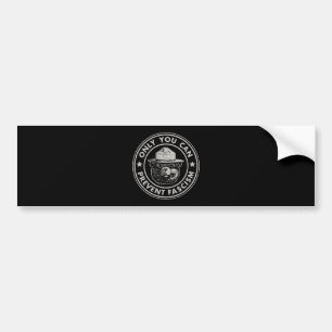 Only You Can Prevent Fascism Vintage Resist Bumper Sticker