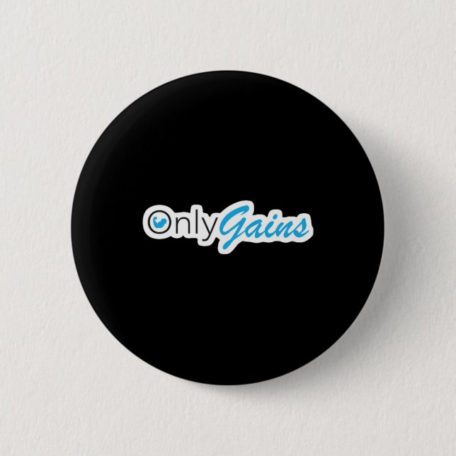 Onlygains Workout Bodybuilding Weightlifting Desig 2 Inch Round Button (Front)
