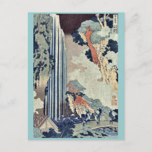 Ono Falls on the Kisokaido by Katsushika, Hokusai Postcard