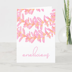 Onolicious Thank You Card