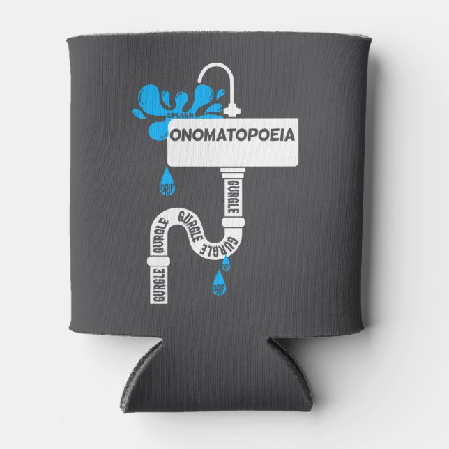 Onomatopoeia creative writing or poetry can cooler (Front)