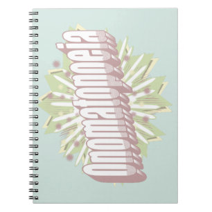 Onomatopoeia Explosion English Language  Notebook
