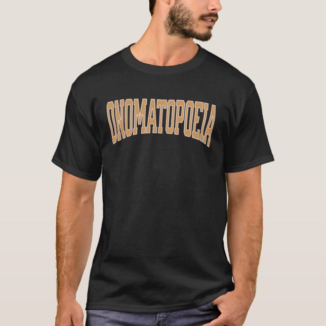 Onomatopoeia T-Shirt (Front)