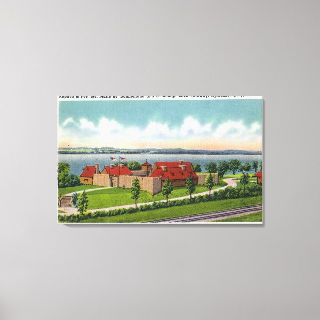 Onondaga Lake Parkway Canvas Print (Front)