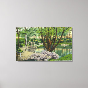Onondaga Park Scene Canvas Print