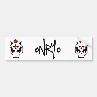 ONRYO  BUMPER STICKER