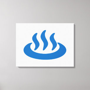 Onsen ♨ Hot Spring 温泉 Japanese Sign