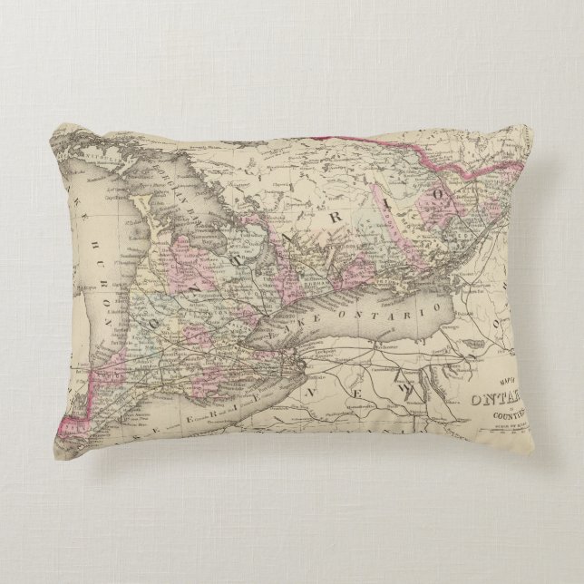 Ontario 2 decorative pillow (Front)