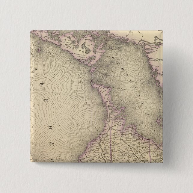 Ontario 3 2 inch square button (Front)