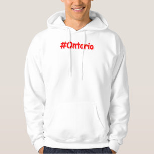 "#Ontario " Cute Design. Buy Now Hoodie