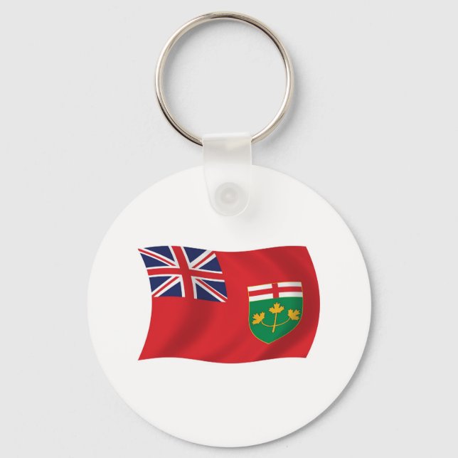 Ontario Flag Keychain (Front)