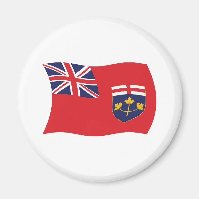Ontario Flag Magnet (Front)