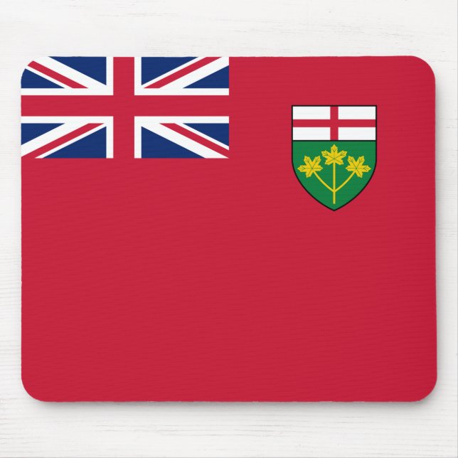 Ontario Flag Mouse Pad (Front)