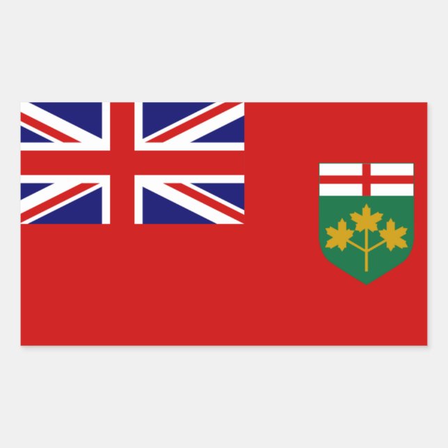 Ontario Flag Sticker (Front)