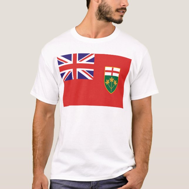 Ontario Flag T-Shirt (Front)