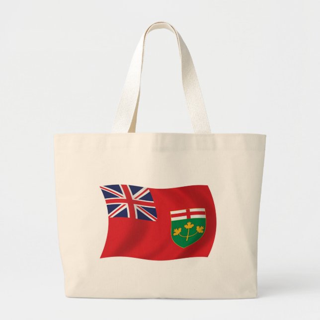 Ontario Flag Tote Bag (Front)