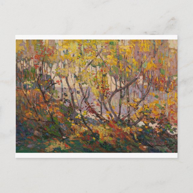 Ontario Landscape Opulent October by Tom Thomson Postcard (Front)