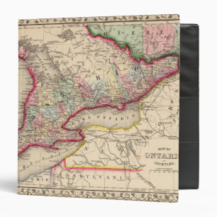 Ontario Map by Mitchell Binder