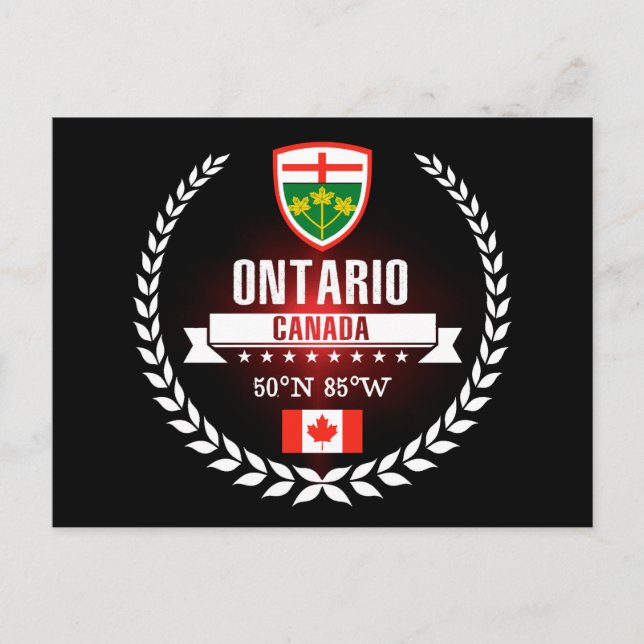 Ontario Postcard (Front)