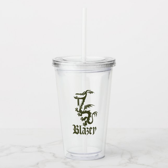 Onward | Blazey Acrylic Tumbler (Front)