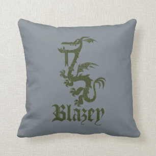 Onward   Blazey Throw Pillow