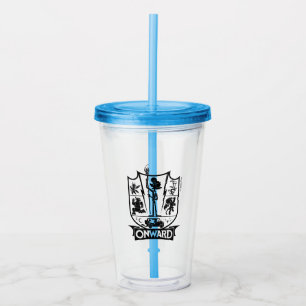 Onward Crest Acrylic Tumbler