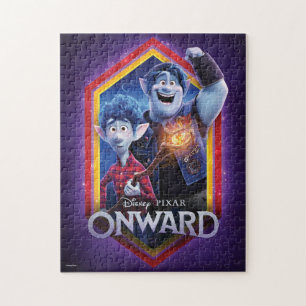 Onward Ian and Barley Poster Art Jigsaw Puzzle