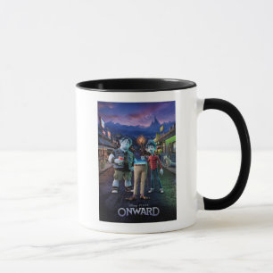 Onward   Ian, Barley & Dad Poster Art Mug