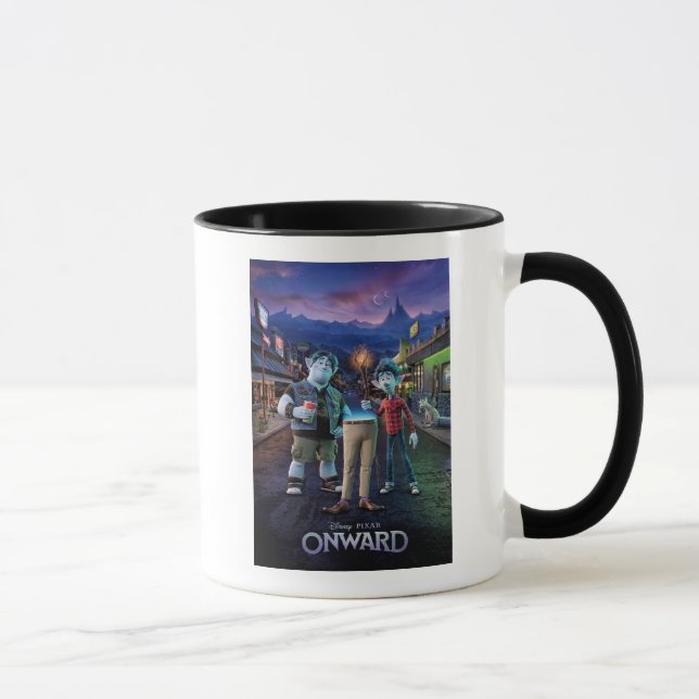 Onward | Ian, Barley & Dad Poster Art Mug (Right)